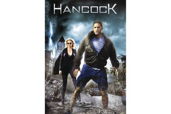 Hancock (2008) Hancock (Will Smith), una especie de héroe bastante impopular, se siente insatisfecho, atormentado e incomprendido. Con sus acciones heroicas consigue salvar muchas vidas, pero, al mismo tiempo, provoca auténticas catástrofes. Aunque, en general, la población le está agradecida, la mayoría de los habitantes de Los Ángeles no puede soportarlo. Un día en que le salva la vida a Ray Embrey (Jason Bateman), un alto ejecutivo de una empresa de relaciones públicas, Hancock se da cuenta de que es un ser vulnerable.