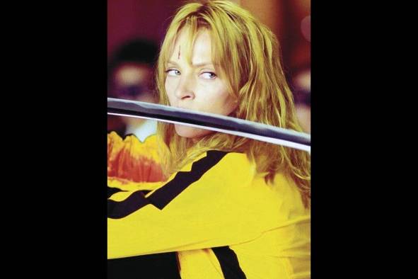 La actriz Uma Thurman resultó herida de gravedad mientras se grababa la película 'Kill Bill'.