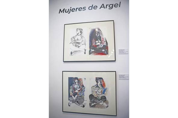 'Mujeres de Argel' realizados en 1955 por Pablo Picasso.