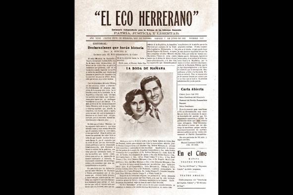 Centenario de 'El Eco Herrerano', fundado en Chitré (1921)