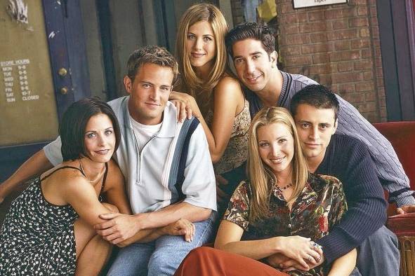 'Friends' se transmitió de 1994 a 2004 con 10 temporadas y 236 episodios.