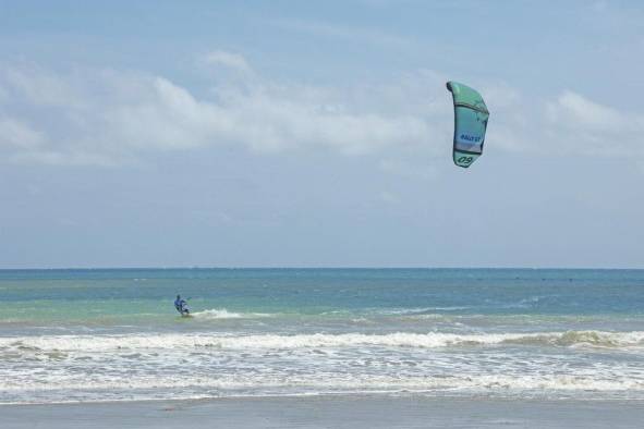 Santa Marianita fue sede del sexto campeonato sudamericano de 'kitesurf'.