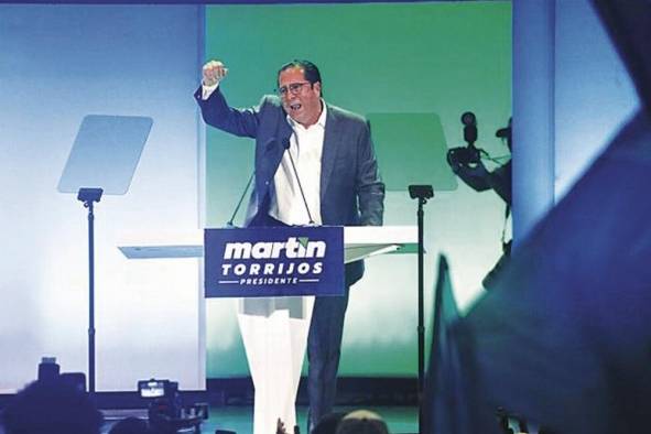 Martín Torrijos Espino, candidato presidencial por el Partido Popular