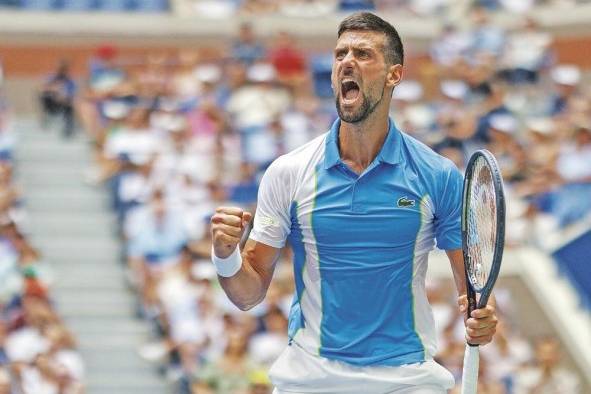 El tenista serbio Novak Djokovic