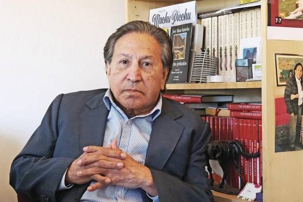 El expresidente peruano Alejandro Toledo.