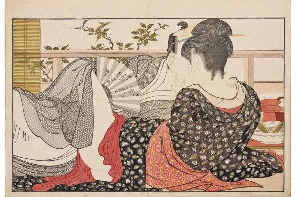 'Poema de la almohada' ('Uta Makura') de Kitagawa Utamaro