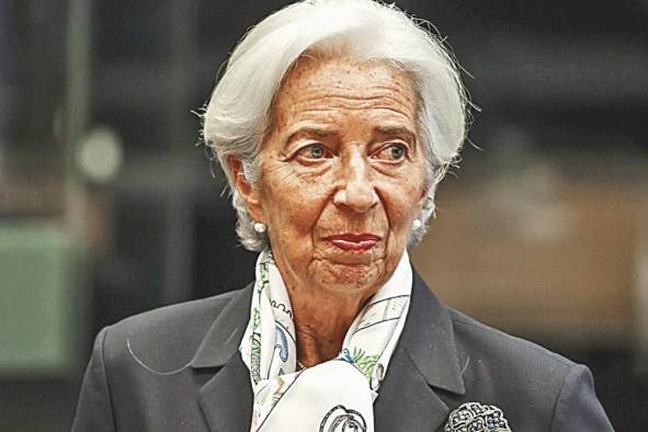 Imagen de archivo de la presidente del BCE, Christine Lagarde