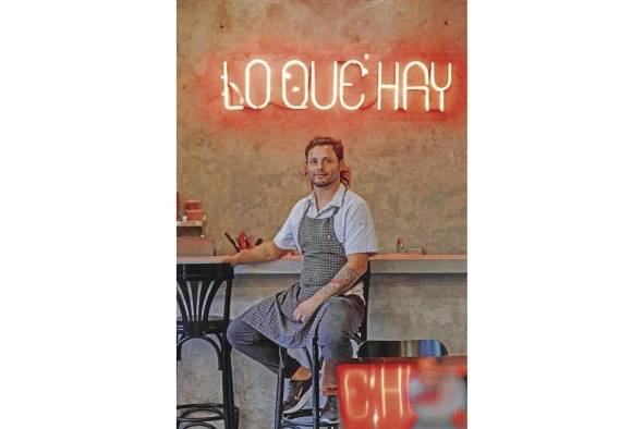 El chef José Carles del restaurante 'Lo que hay'.