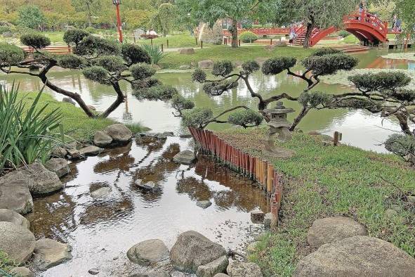 El jardín argentino tiene el honor de estar en la lista de los más grandes fuera de Japón.