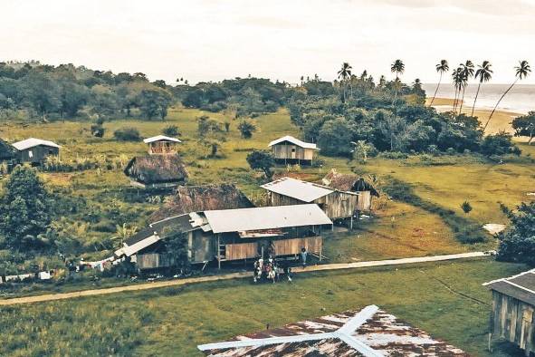 Comunidad pesquera en la comarca Ngäbe Buglé donde su exportación es el tiburón martillo, una de las especies en peligro de extinción.