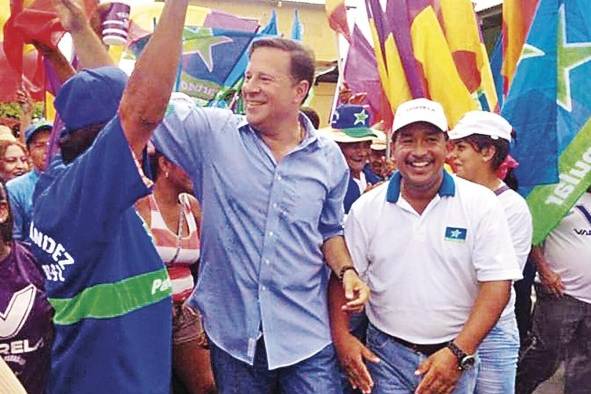 El Partido Popular fue pieza importante en el triunfo del entonces presidente, Juan Carlos Varela, en las elecciones de 2014.