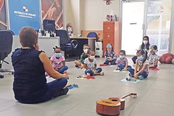 Los niños de 4 a 6 años se pudieron inscribir de forma gratuita y recibir instrumentos.