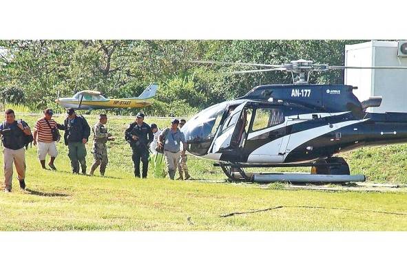 El Senan movilizó a 108 personas a la comarca, efectuó 16 horas de vuelo.