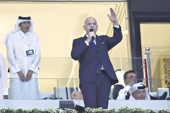 El presidente de la FIFA, Gianni Infantino.