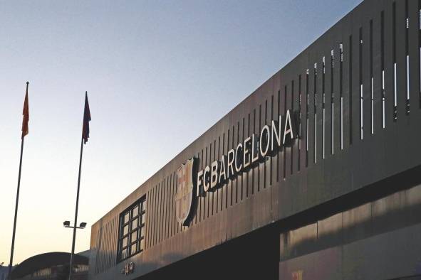 Las oficinas del FC Barcelona en una foto de archivo