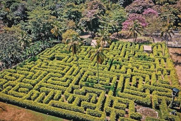 El laberinto Macondo, ubicado en el sector turístico de Mendihuaca.