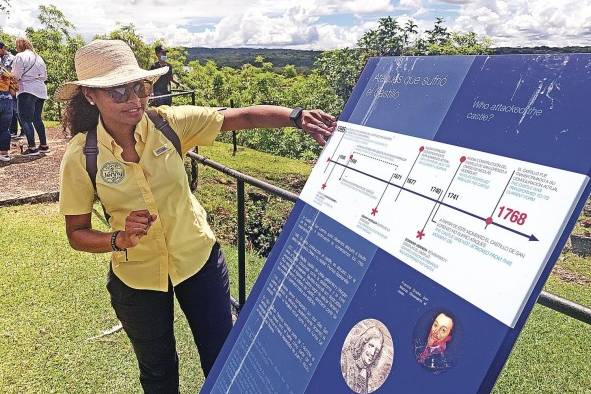 Jenny Ceballos, guía turística.