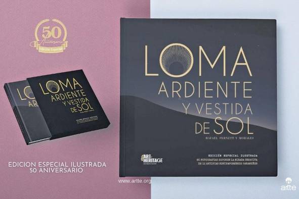 Portada de la nueva edición de 'Loma Ardiente y vestida de sol'.