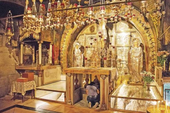 Monte Calvario, regido por los ortodoxos griegos.