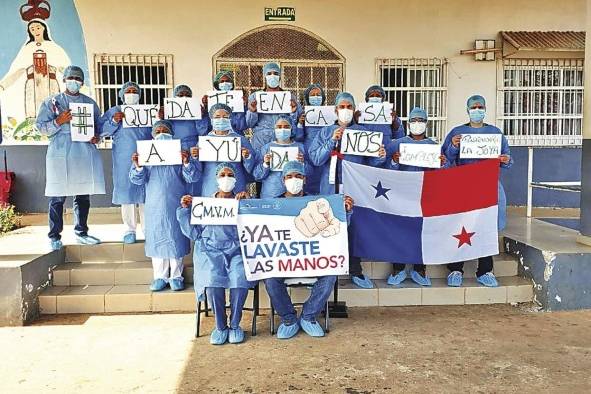 Los médicos, desde la cárcel, piden a la comunidad protegerse del virus.