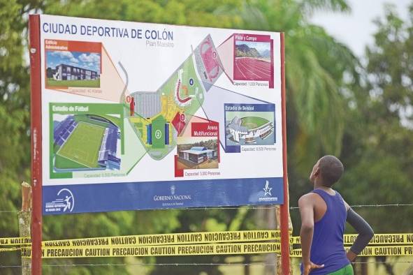 La primera piedra de la Ciudad Deportiva Colón se colocó en 2013.