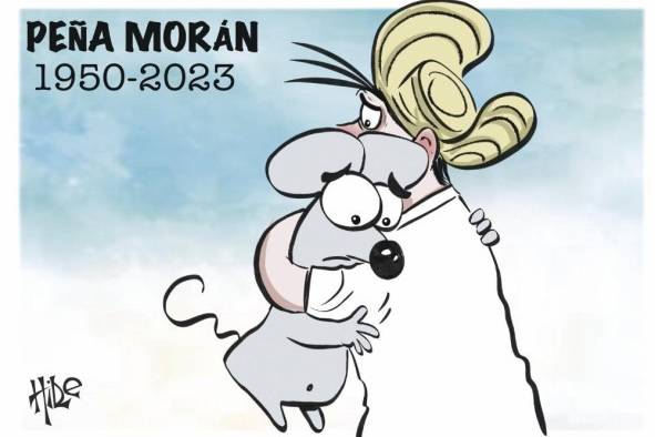 Homenaje a Peña Morán por Hilde.