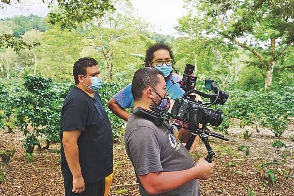 Rodaje del documental “Cotito”, que narra la masacre ocurrida en Tierras Altas panameñas en 1941, contra una comuna de colonos suizo alemanes