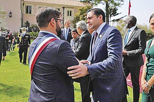 Vicepresidente de Panamá, José Gabriel Carrizo, participó en actos de toma de posesión del nuevo presidente de Chile.