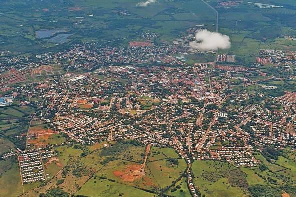 Imagen aérea de Aguadulce, 2019