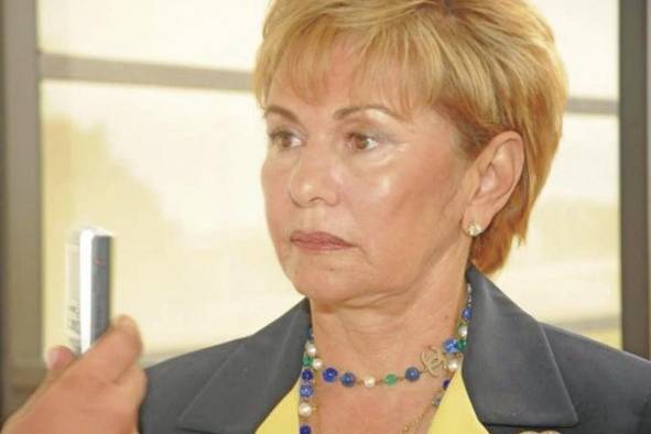 Expresidenta Mireya Moscoso.