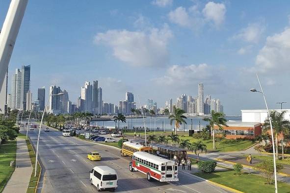 Vista de la ciudad de Panamá.