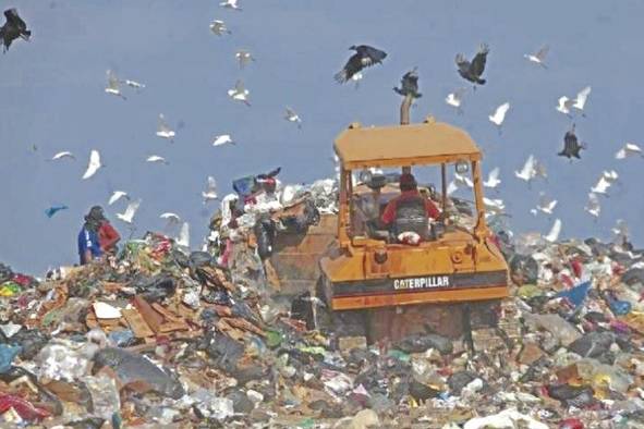 El vertedero de cerro Patacón está en crisis ambiental.