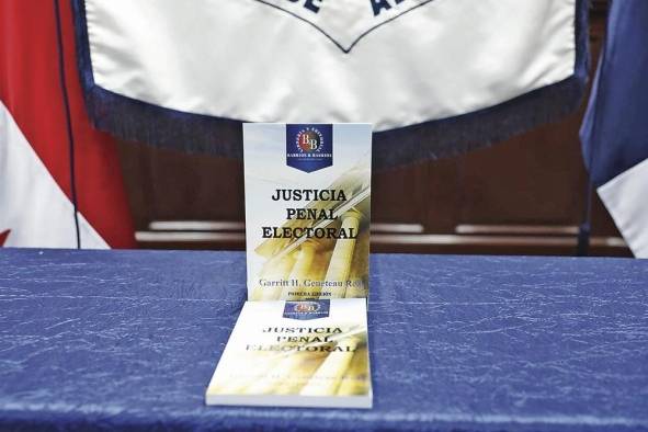 El libro 'Justicia penal electoral'