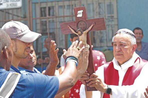 El recorrido se hizo por las calles del corregimiento de Calidonia, ciudad de Panamá.