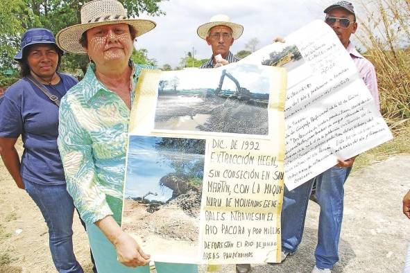 María Eugenia Gerbaud ha liderado la lucha en defensa del río Pacora.