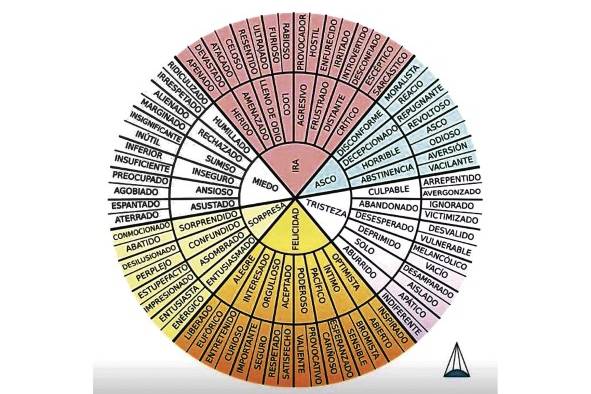 Rueda de emociones de Plutchik