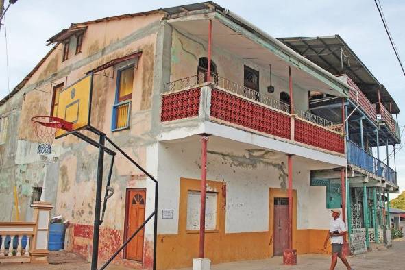 Casa del escritor Rogelio Sinán, situada en la isla de Taboga.