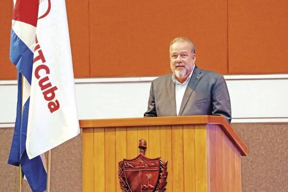 El primer ministro cubano, Manuel Marrero