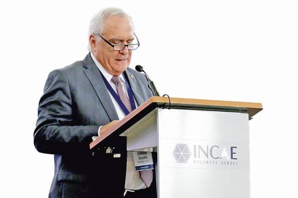 El rector de universidad Incae, Enrique Bolaños