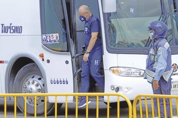 El director técnico de la selección de Honduras, el uruguayo Fabián Coito