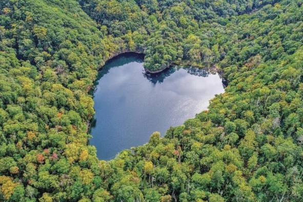 Lago Toyoni en Hokkaido