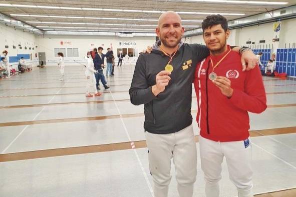 Durante las semifinales, el panameño venció al venezolano Aaron Jiménez 15-10.