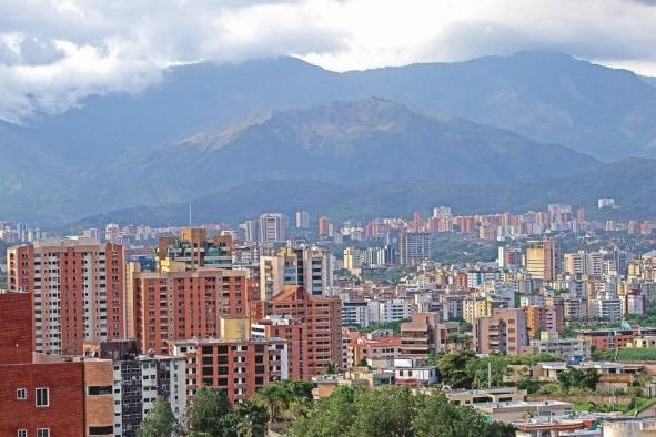 Vista de la ciudad de Valencia, Venezuela.