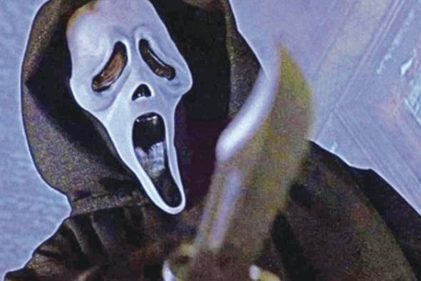 Ghostface, de la película de terror 'Scream'.