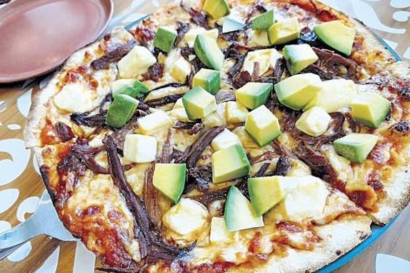 Pizza de posta cartagenera