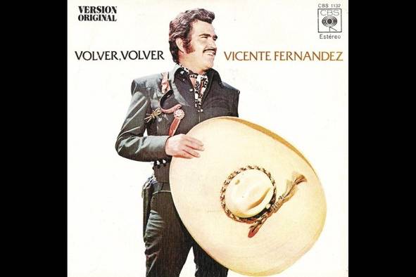 'Volver, volver' fue la canción que catapultó a Chente a la fama en 1972.