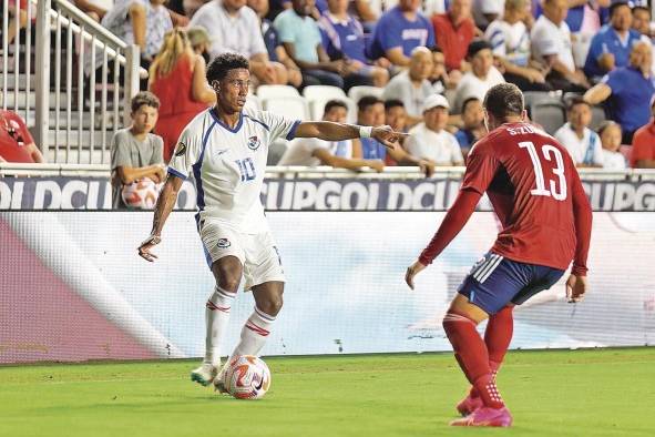 Edgar Bárcenas durante el partido contra Costa Rica