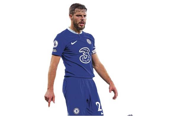 El futbolista español César Azpilicueta