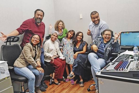 El elenco de 'La noche de Viernes Santo'.