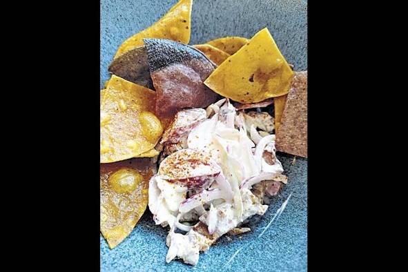 Ceviche de chicharrón